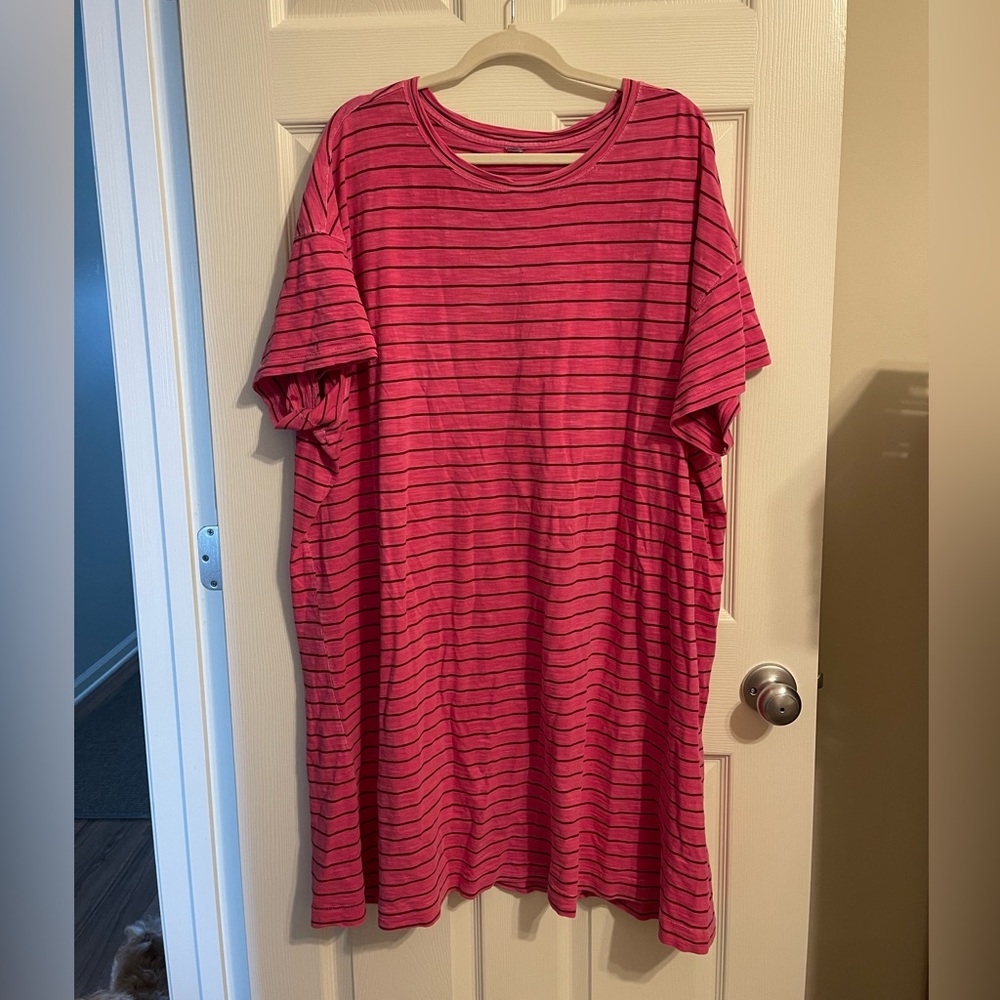 Plus Size 3x Old Navy cotton T-shirt dress